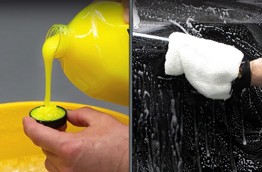 Meguiar's G17748 - Xà phòng rửa xe có chất tạo bóng dòng cao cấp 5 Hướng dẫn sử dụng Meguiar's G17748 Ultimate Wash & Wax