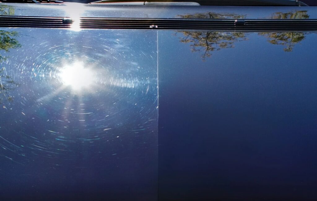 trước và sau khi sử dung Meguiar's G17216