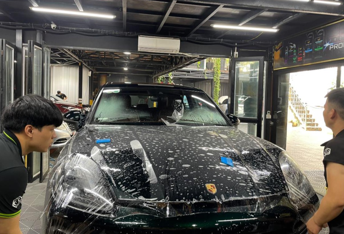 PPF Preimium Shield cho Porsche Cayenne PPF Preimium Shield cho Porsche Cayenne