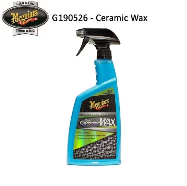 Ceramic Wax Bóng Sơn – Giải Pháp Hoàn Hảo Cho Xe Của Bạn 18 Meguiars G190526 - Ceramic Wax Dạng Xịt