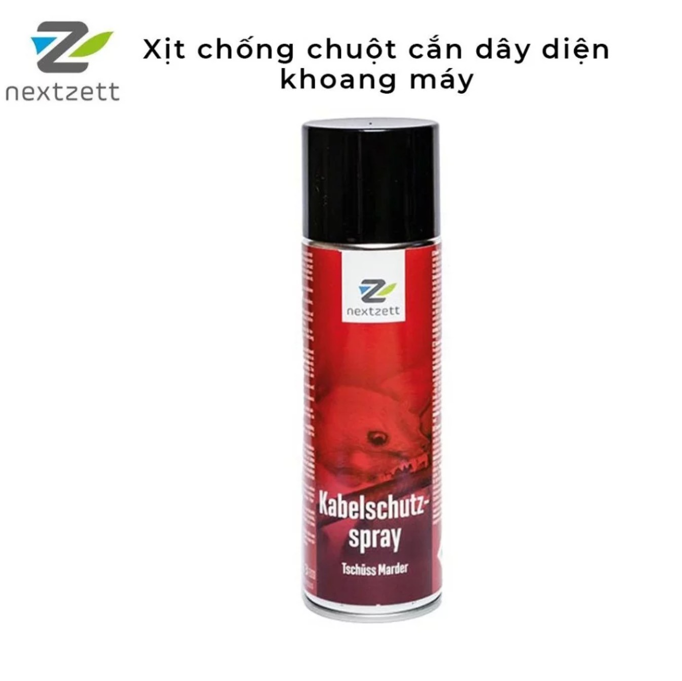 Chai xịt chống chuột khoang máy Nextzett Kabelschutz